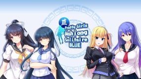 美女麻将牌:蓝 Pretty Girls Mahjong Solitaire – Blue