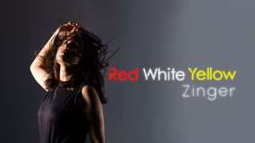 赤白黄色 Zinger Red White Yellow Zinger