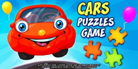 汽车拼图游戏 Cars Puzzles Game – Funny Car & Trucks Preschool Jigsaw Education Learning Puzzle Games for B