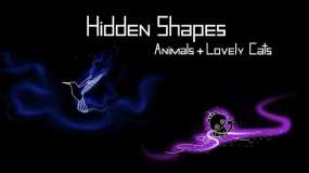 隐藏的形状：动物+可爱的猫 Hidden Shapes Animals + Lovely Cats
