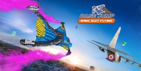 基础跳跃翼服飞行 Base Jump Wing Suit Flying
