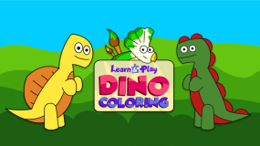 学习和玩耍：恐龙着色 Learn & Play Dino Coloring