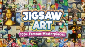 拼图艺术：100多幅著名杰作 Jigsaw Art: 100+ Famous Masterpieces