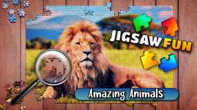 快乐拼图：迷人的动物 Jigsaw Fun Amazing Animals