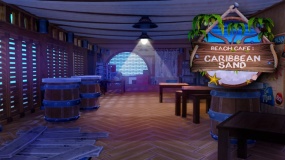 海滩咖啡馆：加勒比之沙 Beach Cafe: Caribbean Sand