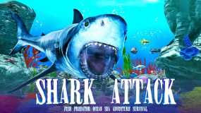 鲨鱼攻击：鱼类捕食者 – 海洋冒险生存 Shark Attack: Fish Predator Ocean Sea Adventure Survival