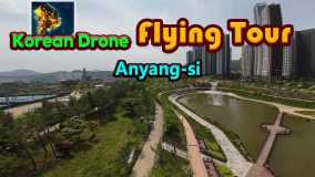 韩国无人机飞行游览安养市丨Korean Drone Flying Tour Anyang-si