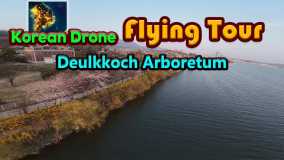 韩国无人机飞行游览野花树木园丨Korean Drone Flying Tour Deulkkoch Arboretum
