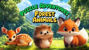 拼图冒险 – 森林动物 Puzzle Adventures – Forest Animals