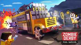 僵尸德比 像素生存 Zombie Derby: Pixel Survival