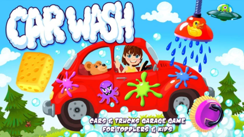 Car Wash – Cars and Trucks Garage Game for Toddlers & Kids