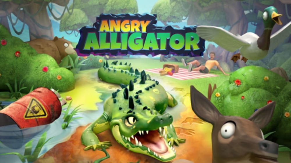 愤怒的鳄鱼Angry Alligator